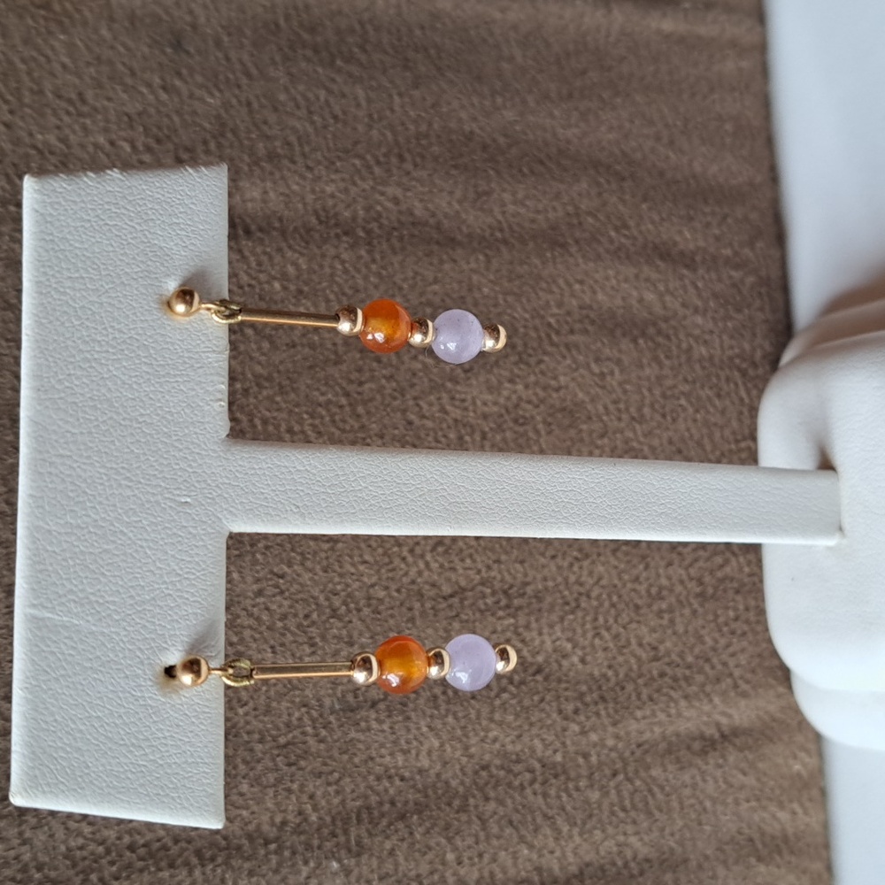 14 Kt earrings